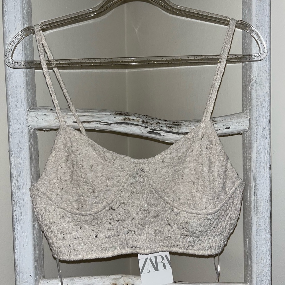 Zara crochet Tank